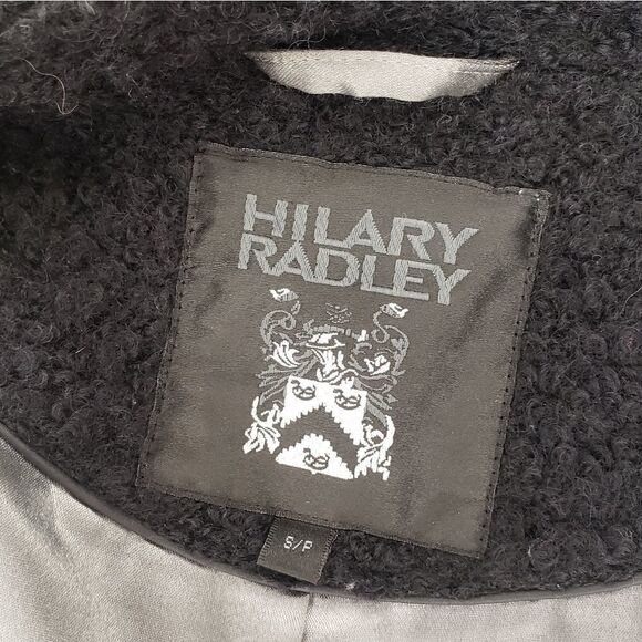 Hilary Radley Black Wool Overcoat - Picture 11 of 14